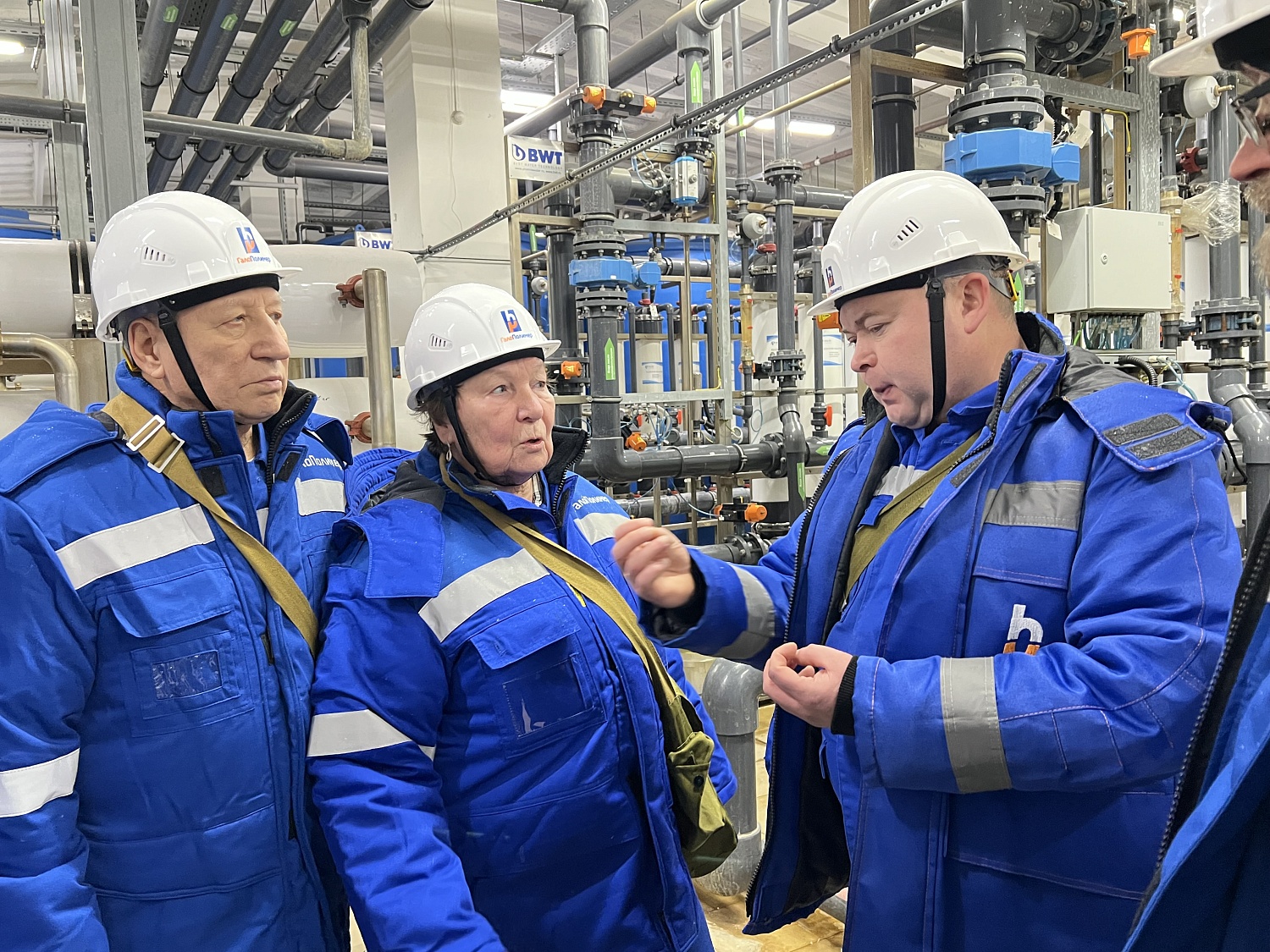 Визит представителей Общественной палаты Кировской области на предприятие «ГалоПолимер Кирово-Чепецк»