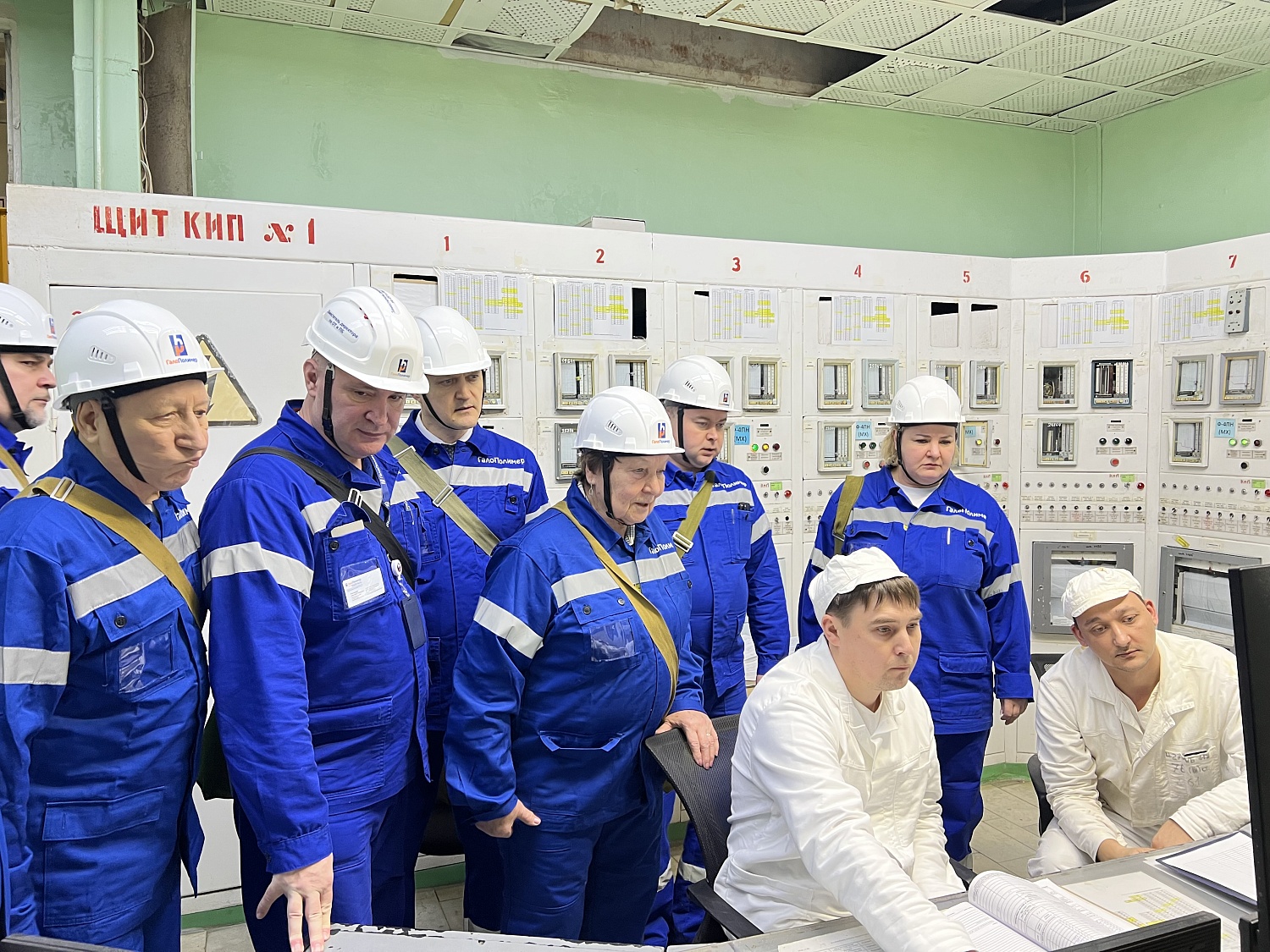 Визит представителей Общественной палаты Кировской области на предприятие «ГалоПолимер Кирово-Чепецк»