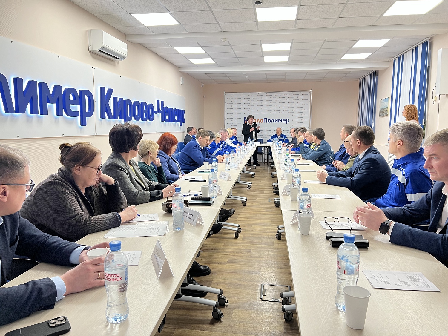 Визит представителей Общественной палаты Кировской области на предприятие «ГалоПолимер Кирово-Чепецк»